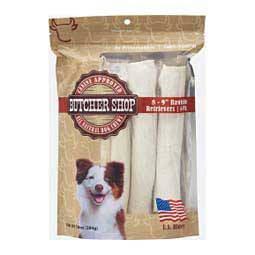Butcher Shop Rawhide Retrievers Dog Chews 8-9'' (4 ct) - Item # 34311