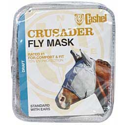 Crusader Pasture Standard Fly Mask with Ears Draft - Item # 34370