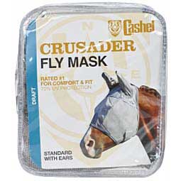 Crusader Pasture Standard Fly Mask with Ears Draft - Item # 34370