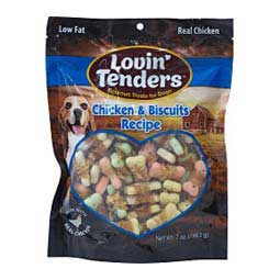 Lovin' Tenders Chicken and Biscuits Recipe Dog Treats 7 oz - Item # 34418