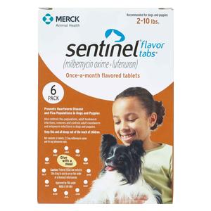Sentinel Flavor Tabs for Dogs 2-10 lbs 6 ct - Item # 346RX