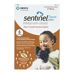 Sentinel for Dogs 2-10 lbs 6 ct - Item # 346RX