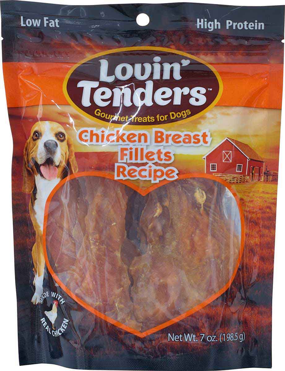 Lovin' Tenders Chicken Breast Fillets Dog Treats Specialty Products