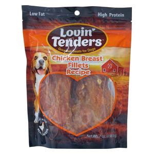 Lovin' Tenders Chicken Breast Fillets Dog Treats 7 oz - Item # 34723