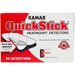 QuickStick Heatmount Detectors 40 ct - Item # 34775