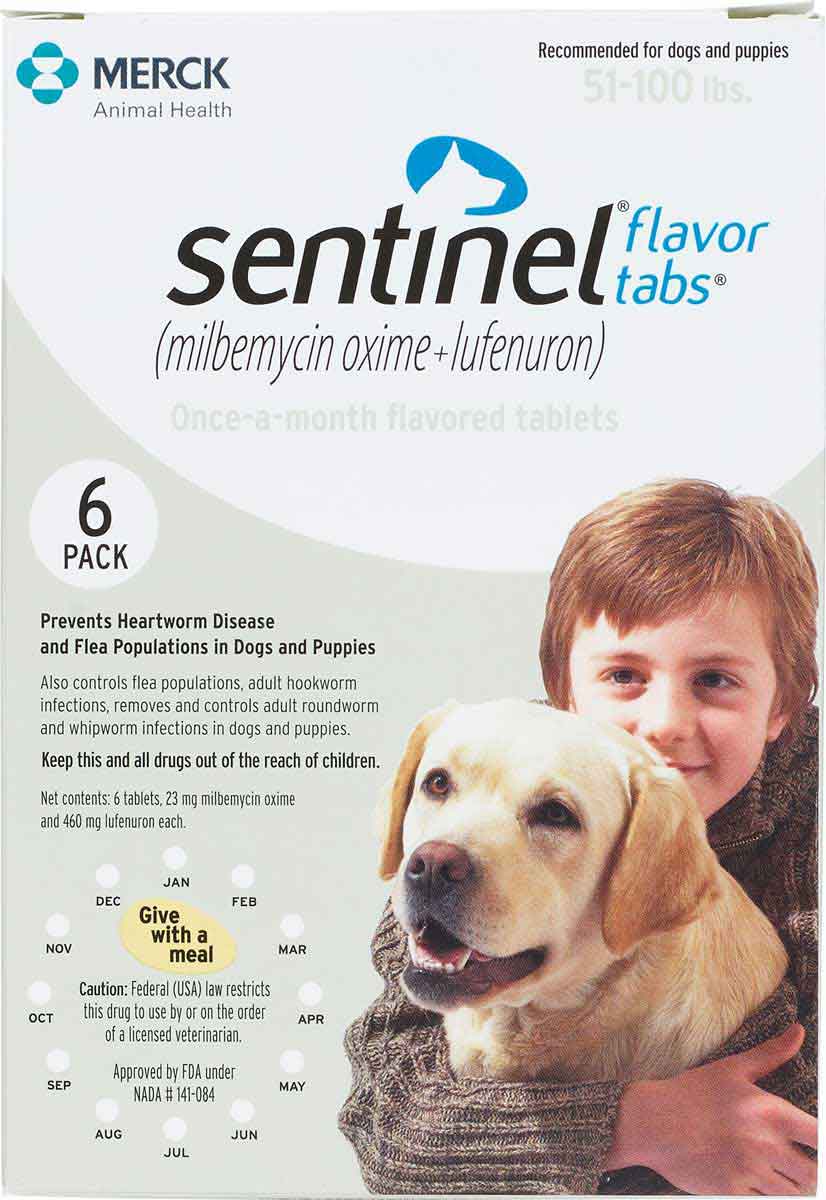 sentinel-heartworms-fleas-worms-virbac-safe-pharmacy-heartworm