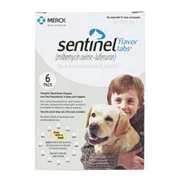 Sentinel for Dogs 51-100 lbs 6 ct - Item # 349RX