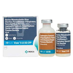Bovilis Vista 5 L5 SQ CFP Cattle Vaccine 10 dose - Item # 35049