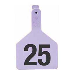 No-Snag Numbered Cow ID Ear Tags Purple - Item # 35139