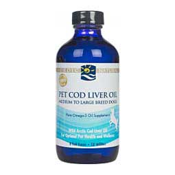 Pet Cod Liver Oil for Medium to Large Breed Dogs 8 oz - Item # 35387