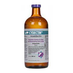 Cydectin Injectable Solution for Beef and Nonlactating Dairy Cattle 500 ml - Item # 35413