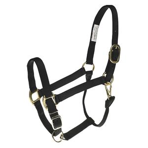 Nylon Horse Halter Black - Item # 35434