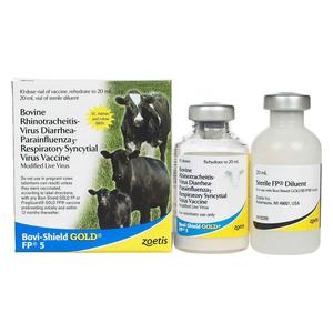 Bovi-Shield Gold FP5 Cattle Vaccine 10 dose - Item # 35567