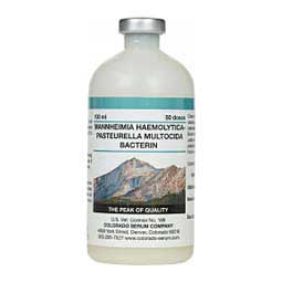 Mannheimia Haemolytica Pasteurella Multocida Bacterin Cattle, Goat & Sheep Vaccine 50 ds - Item # 35677
