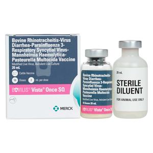Bovilis Vista Once SQ Cattle Vaccine 10 dose - Item # 35752