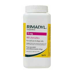 Rimadyl Chewables for Dogs 75 mg 180 ct - Item # 357RX