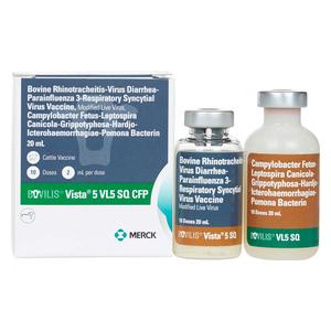 Bovilis Vista 5 VL5 SQ CFP Cattle Vaccine 10 dose - Item # 35842