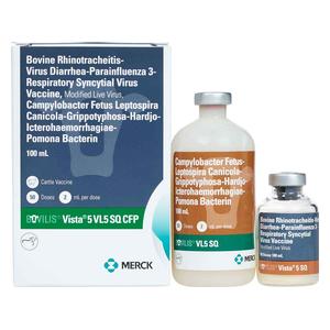 Bovilis Vista 5 VL5 SQ CFP Cattle Vaccine 50 dose - Item # 35843
