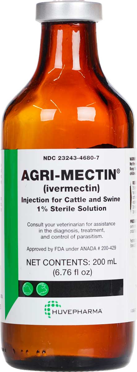 AgriMectin for Cattle & Swine 200 ml Item 35851