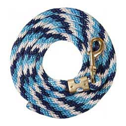 Poly Horse Lead Navy/Turquoise/White - Item # 35854