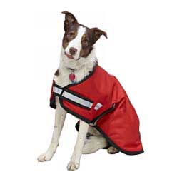 Waterproof Dog Coat Red/Black - Item # 35866