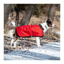 Waterproof Dog Coat Red/Black - Item # 35866