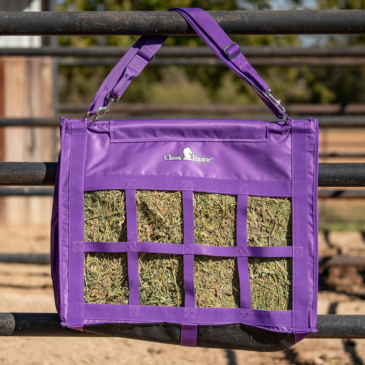 Borsa Per Fieno Haybag Harlequin/ProStable - Usabile Con O Senza Rete - Ideale Per Trasporto E Spettacoli