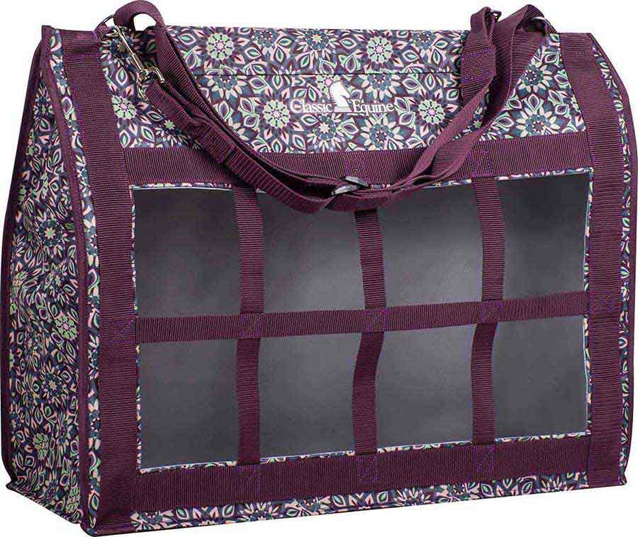 Classic Equine Western Horse Topload Posey Hay Bag Heavy Duty Tote Classic Equine Western Horse Topload Posey Hay Bag Heavy Duty Tote
