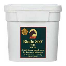 Biotin 800 with Yucca Nutritional Hoof Supplement for Horses Pellets 35 lb (280 - 560 days) - Item # 36056