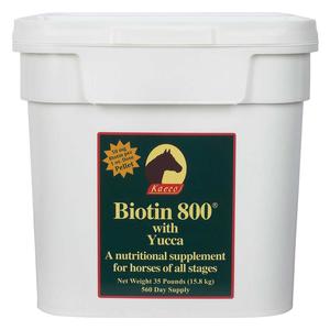 Biotin 800 with Yucca Nutritional Hoof Supplement for Horses Pellets 35 lb (280-560 days) - Item # 36056