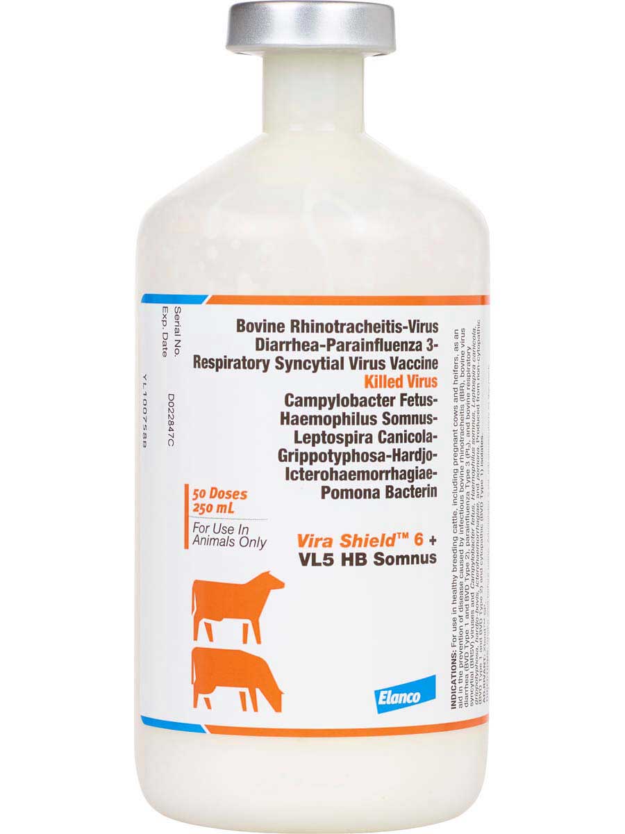 Vira Shield 6 + VL5 HB Somnus Cattle Vaccine