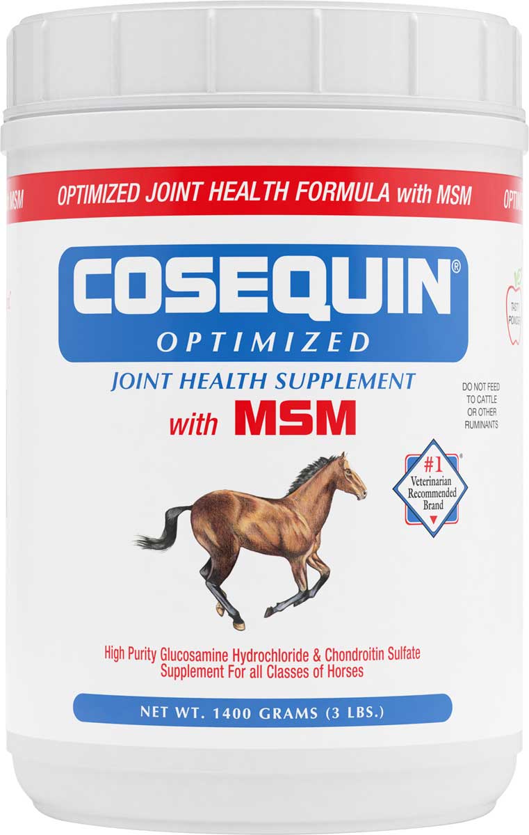 Cosequin Optimized with MSM for Horses Nutramax Laboratories - Powdered  Pellet, Joint
