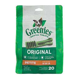 Greenies Dental Dog Treats Petite 15-25 lbs (20 ct) - Item # 36222