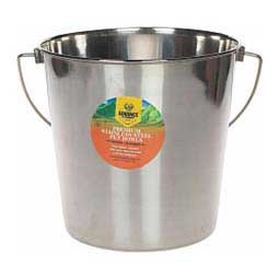 Indoor/Outdoor Stainless Steel Feed & Water Pail 6 qt - Item # 36247