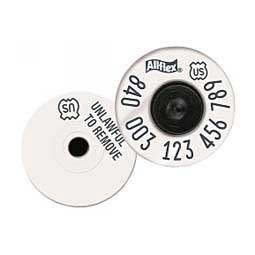 Allflex 840 USDA HDX EID Ear Tags