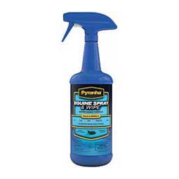 Pyranha Equine Spray and Wipe Fly Spray Quart - Item # 36400