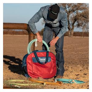 Basic Rope Bag Red/Navy - Item # 36421