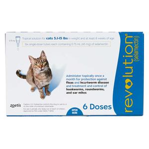 Revolution for Cats 5.1-15 lbs 6 ct - Item # 364RX