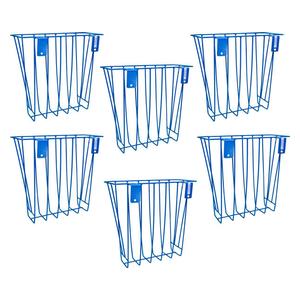 Metal Hay Basket for Goats 6 ct (20 x 9 x 20 1/4 in) - Item # 36564