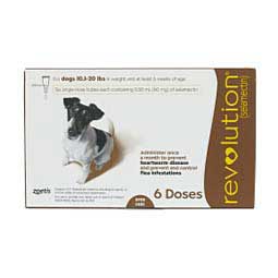 Revolution for Dogs 10.1-20 lbs 6 ct - Item # 366RX