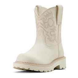 Fatbaby Cowgirl Boots Distressed Ivory - Item # 36799