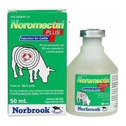 Noromectin Plus for Cattle 50 ml - Item # 36807