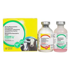 Pyramid 5 + Presponse SQ Cattle Vaccine 10 dose - Item # 36817