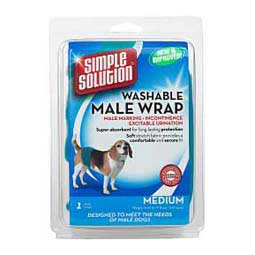 Simple Solutions Washable Male Dog Wrap M (15-45 lbs) - Item # 36985