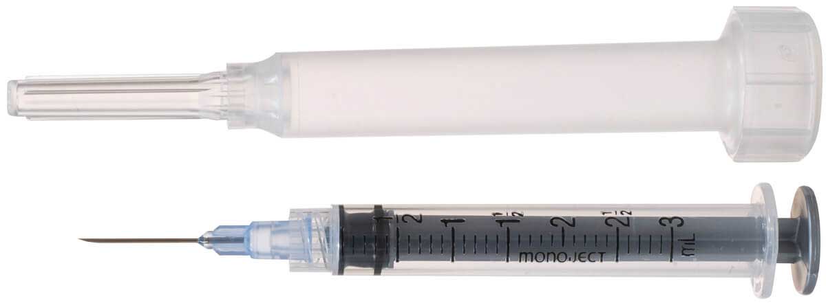 Valley Vet Disposable Syringe with Needle for Adequan Canine