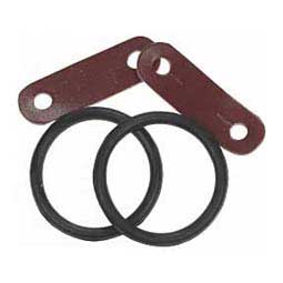 Rubber Bands for Fillis Peacock Stirrup Irons Black - Item # 37112