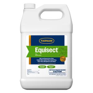 EquiSect Fly Repellent Fly Spray for Horses, Ponies, Dogs and Cats 1 gallon - Item # 37145