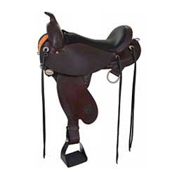 Alabama Trail Gaiter Western Horse Saddle Walnut - Item # 37290