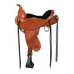 Alabama Trail Gaiter Western Horse Saddle Regular Oil - Item # 37290