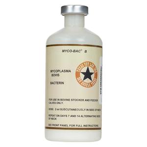 Mycoplaz Cattle Vaccine 100 dose - Item # 37344